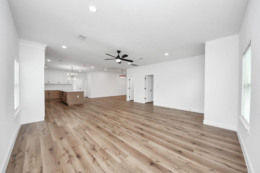 living area open concept