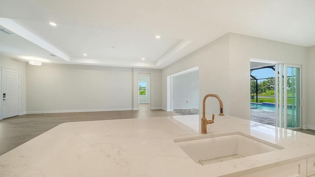 Spacious, unfurnished interior of a new home in Canoe Creek Real Estate and Homes for Sale in Parrish, FL - Neal Communities, Parrish (Image 36).