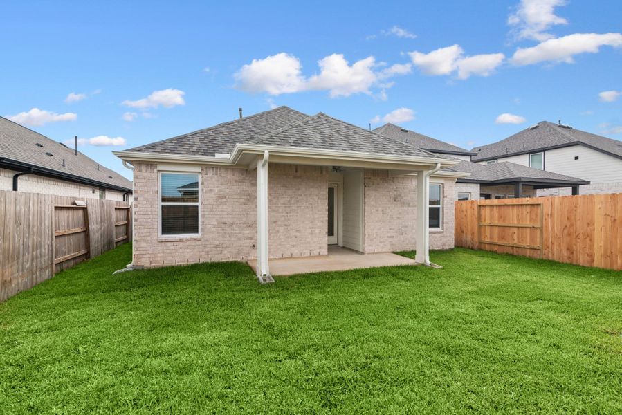 Exterior details and patio area of a home in Marvida, Cypress (Image 10). Exterior details and patio area of a home in Marvida, Cypress (Image 10).
