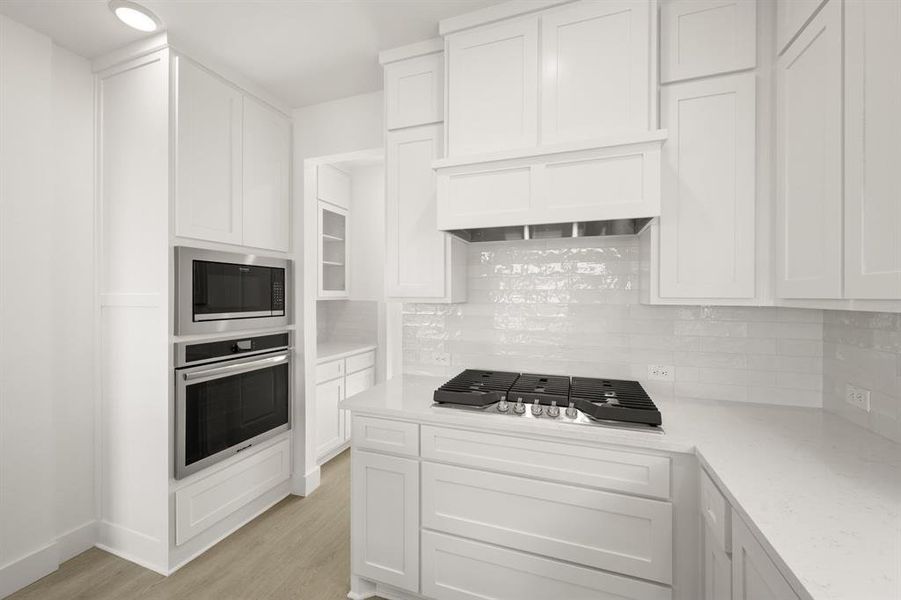 Furnished interior view inside a new home in Westside Preserve, Midlothian (Image 8).
