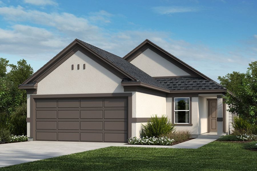 Image 6 representing the Plan 1604 by KB Home in The Granary - Heritage Collection, San Antonio, TX.