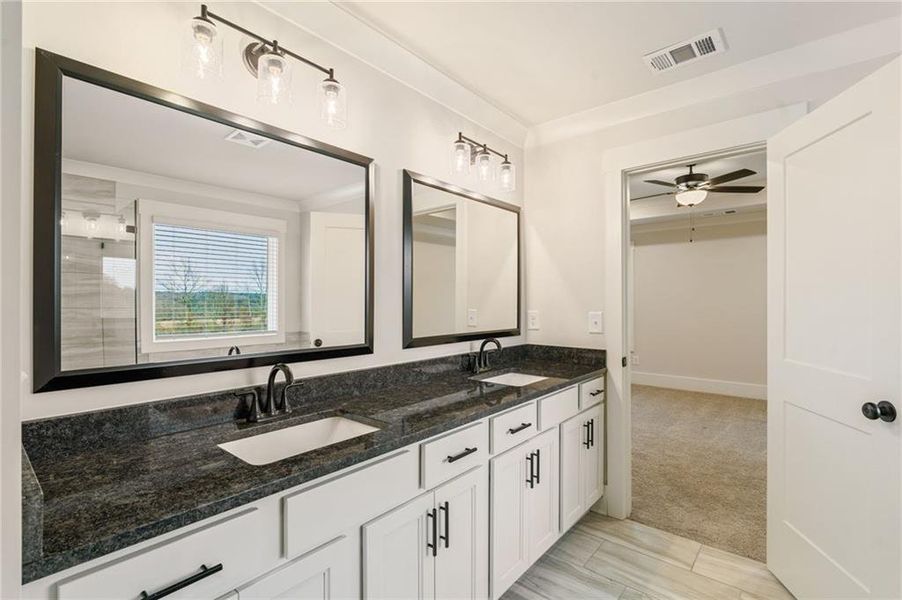 Furnished interior view inside a new home in Alcovy Station, Covington (Image 18).
