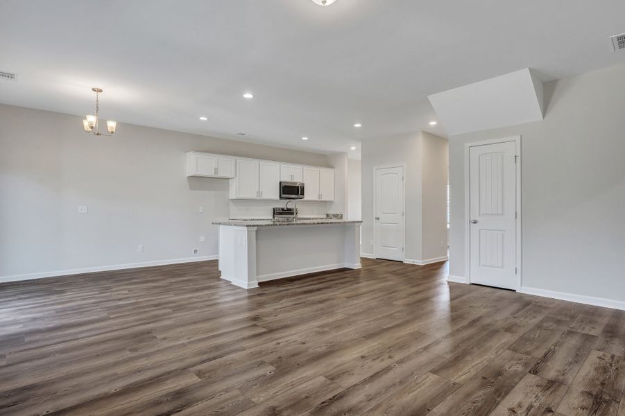 Spacious, unfurnished interior of a new home in Savannah Highlands, Savannah (Image 21).