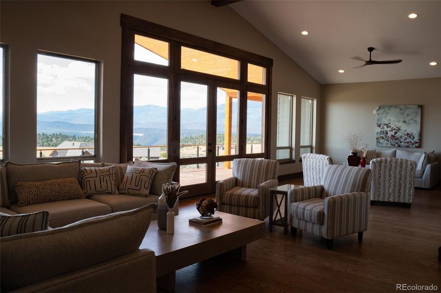 Furnished interior view inside a new home in , Glenwood Springs (Image 36).