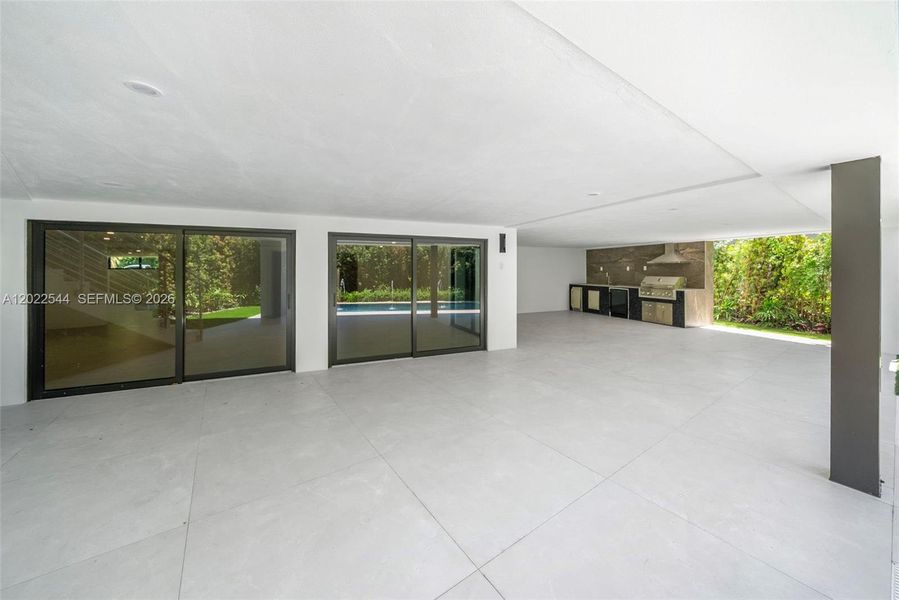 Exterior details and patio area of a home in , Miami (Image 33). Exterior details and patio area of a home in , Miami (Image 33).