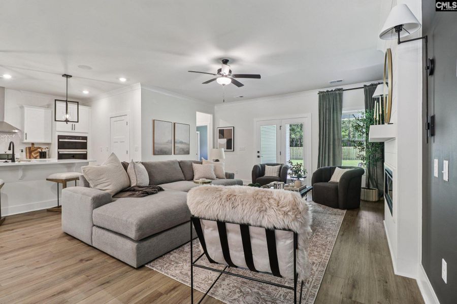 Furnished interior view inside a new home in Raglins Creek, Lugoff (Image 6).