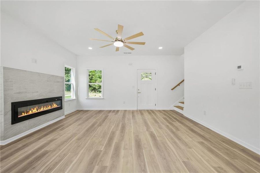 Spacious, unfurnished interior of a new home in , Covington (Image 19).