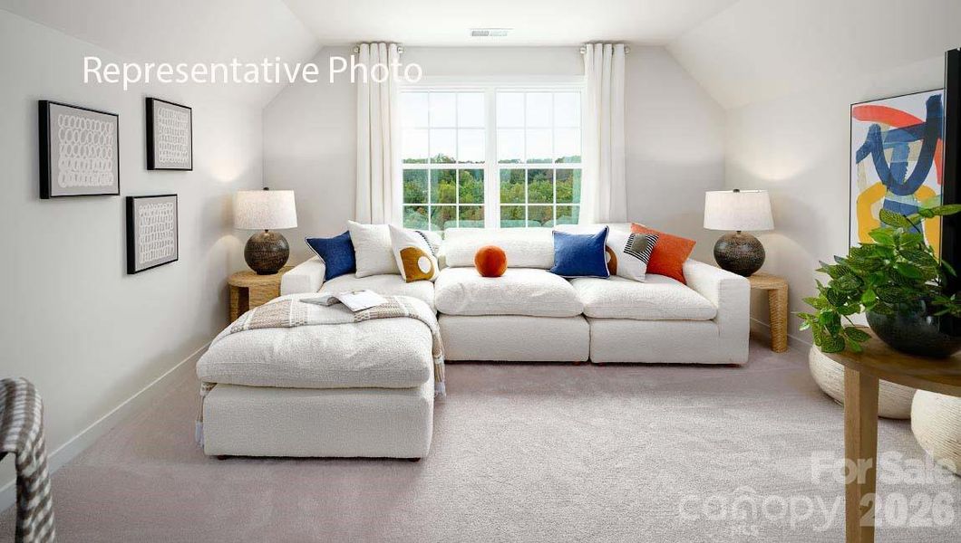 Furnished interior view inside a new home in Brantley, Mooresville (Image 33).