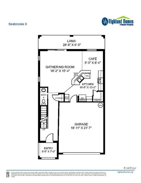 Seabrooke II - First Floor Seabrooke II - First Floor