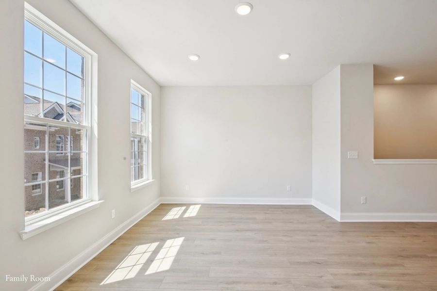 Spacious, unfurnished interior of a new home in Promenade at Clari Park, Murfreesboro (Image 19).