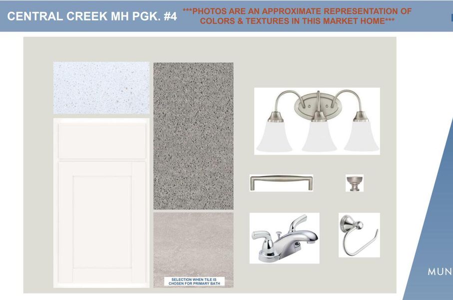 Sample of building materials used in homes in Central Creek, Goose Creek (Image 28).