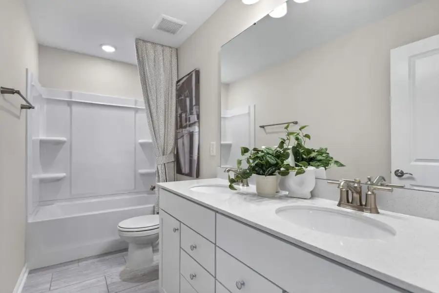Furnished interior view inside a new home in Cambria, Garner (Image 18).