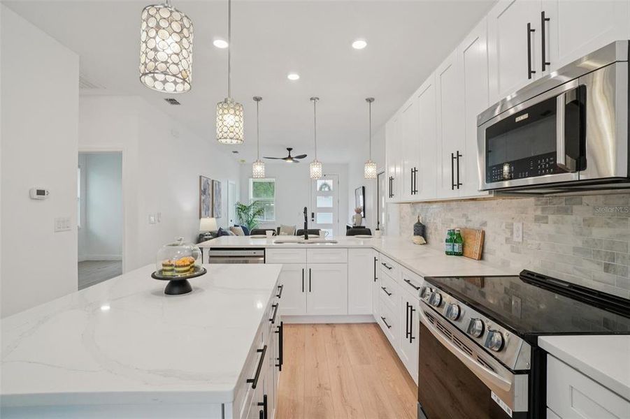 Furnished interior view inside a new home in , Tampa (Image 7). Furnished interior view inside a new home in , Tampa (Image 7).