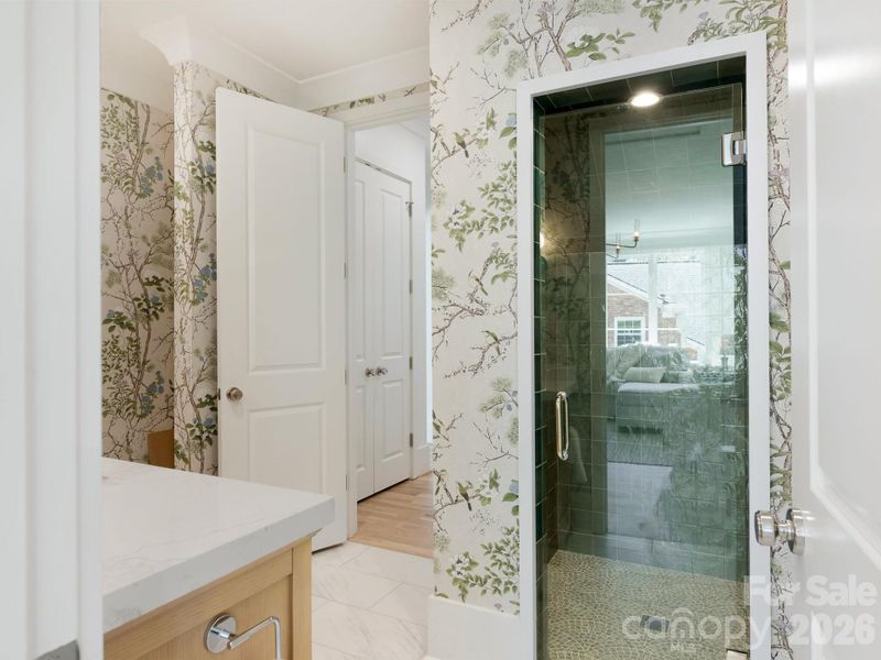 Furnished interior view inside a new home in , Charlotte (Image 13).