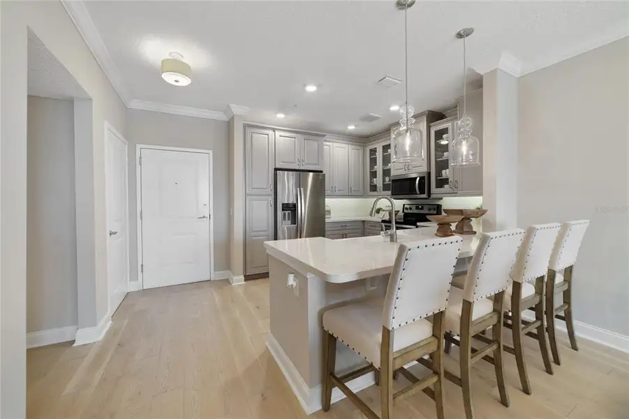 Furnished interior view inside a new home in Gatherings® of Lake Nona, Orlando (Image 5). Furnished interior view inside a new home in Gatherings® of Lake Nona, Orlando (Image 5).