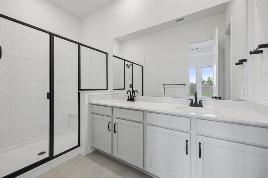 Furnished interior view inside a new home in Bergamo, Katy (Image 9).