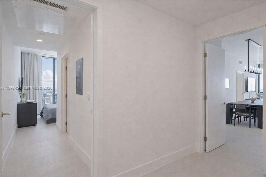 Spacious, unfurnished interior of a new home in , Miami (Image 9).