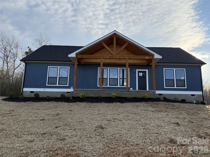 Exterior details and patio area of a home in , Morganton (Image 17).