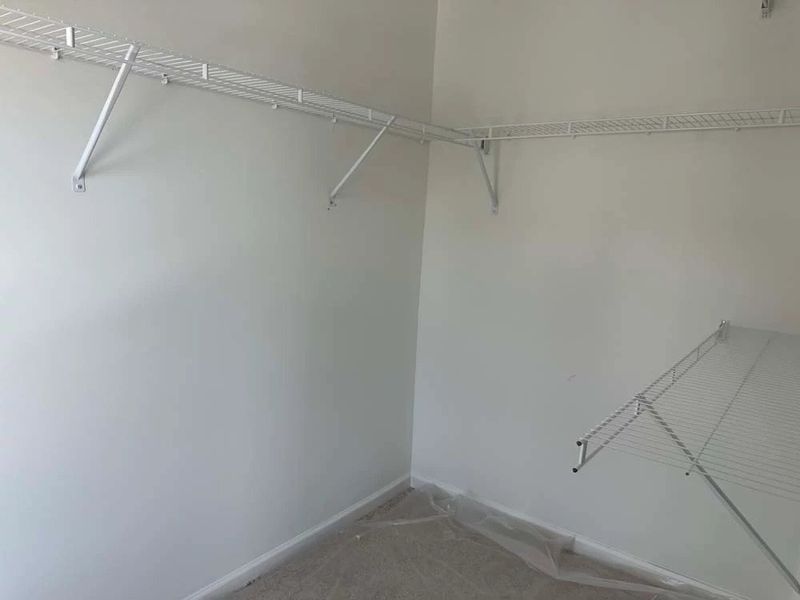 Primary Bedroom Walk-In Closet Construction Progress