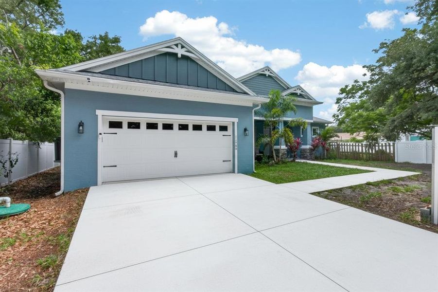 Front exterior of a new home in , Largo, FL, highlighting curb appeal (Image 24).