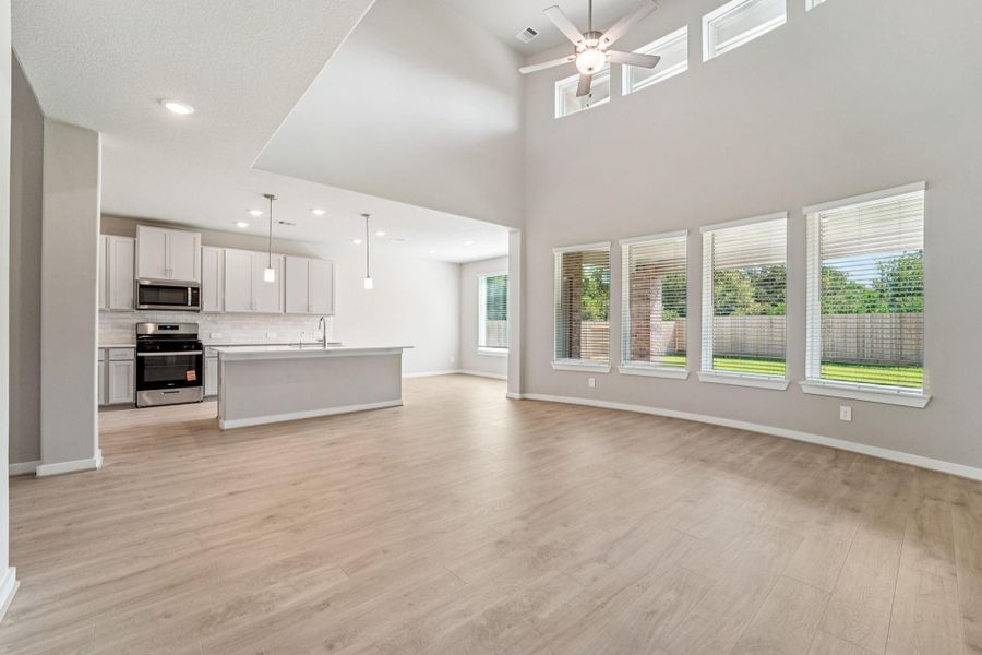 Photo is not of the actual home, but is an inspirational photo of builder’s model home and may depict options, furnishings, and/or decorator features that are not included