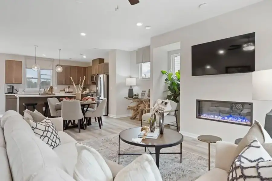 Furnished interior view inside a new home in Dreycott, Lawrenceville (Image 27).