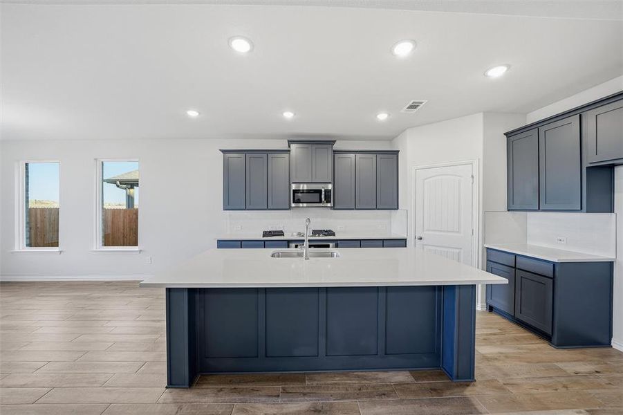Furnished interior view inside a new home in Morningstar, Aledo (Image 6).