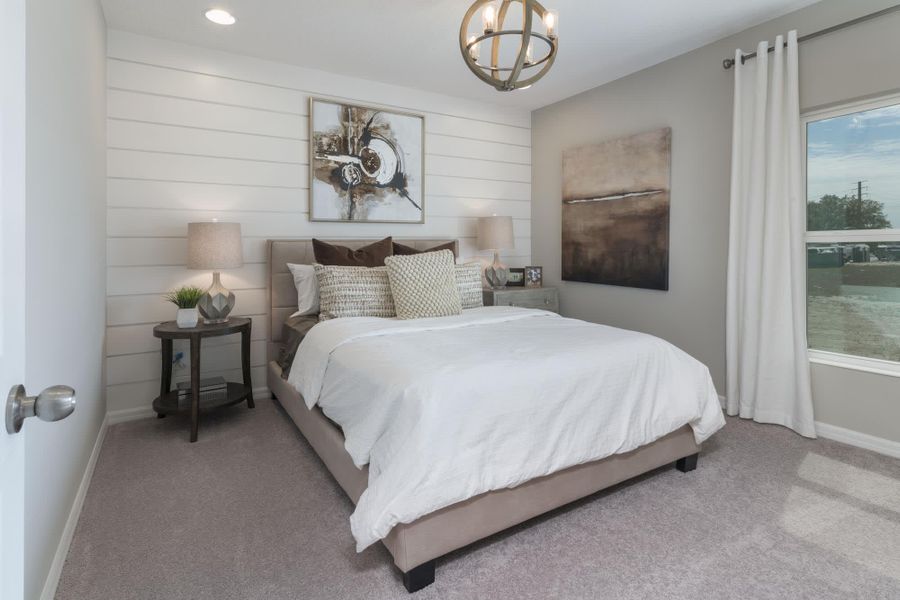 Guest Bedroom | Wilshire | New Homes in Orlando, Florida | Landsea Homes