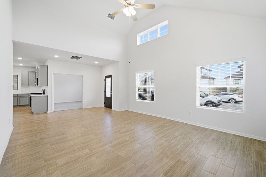 Spacious, unfurnished interior of a new home in Brooklands, Hutto (Image 25). Spacious, unfurnished interior of a new home in Brooklands, Hutto (Image 25).