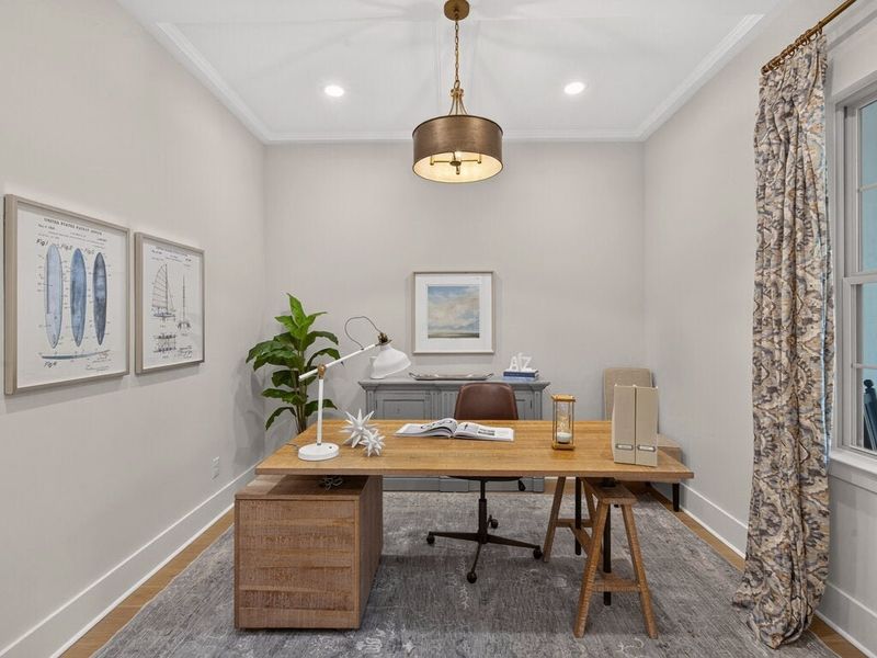 Representative furnished interior of a home built from the Montecito Ranch by Classica Homes in Riverchase Estates, Lancaster (Image 7).