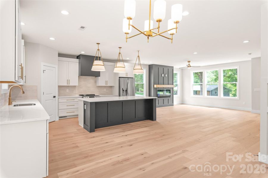 Furnished interior view inside a new home in , Indian Trail (Image 4).