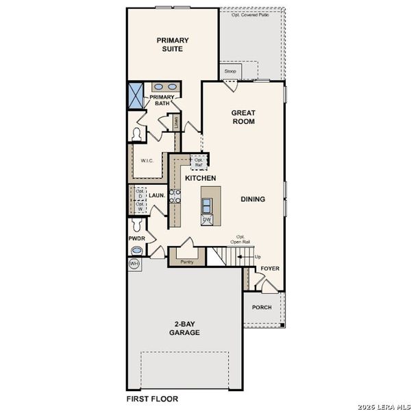 2D floor plan layout of this home in Park Place, New Braunfels, TX (Image 3). 2D floor plan layout of this home in Park Place, New Braunfels, TX (Image 3).