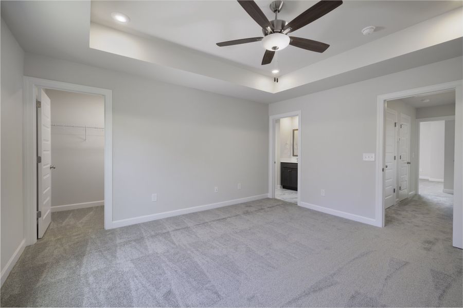 Representative unfurnished interior of a home built from the The Beckett by Cothran Homes in Holly View, Greenville (Image 54). Representative unfurnished interior of a home built from the The Beckett by Cothran Homes in Holly View, Greenville (Image 54).