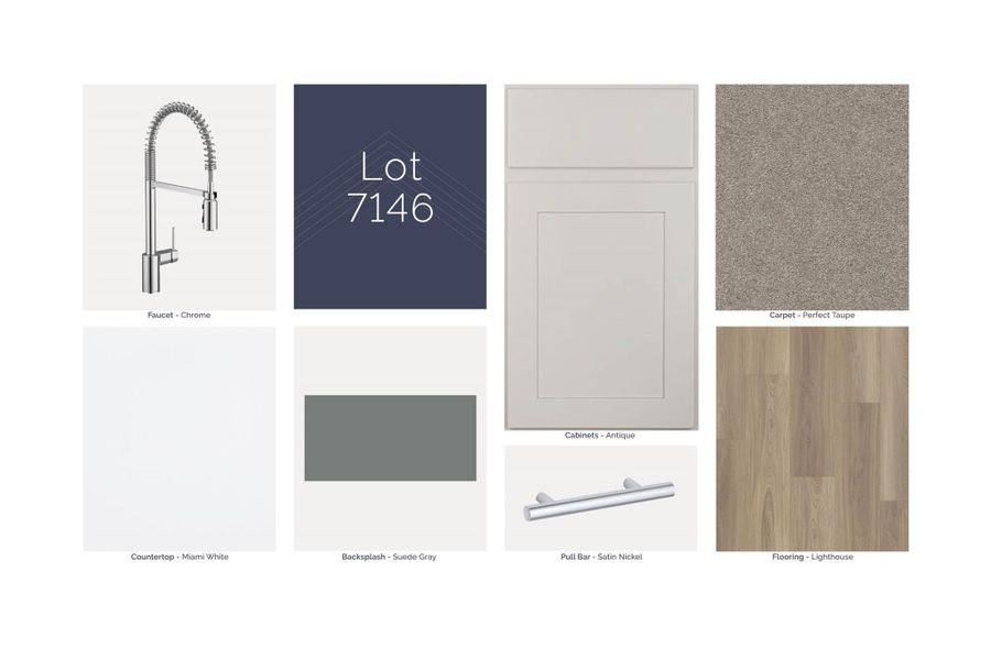 Sample of building materials used in homes in Pinewood at Grand Texas, New Caney (Image 35).