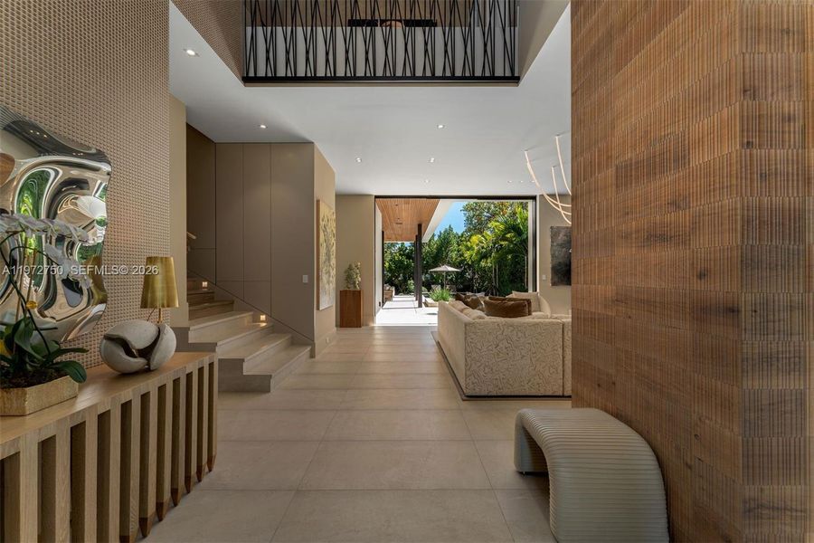 Furnished interior view inside a new home in , Miami Beach (Image 10). Furnished interior view inside a new home in , Miami Beach (Image 10).