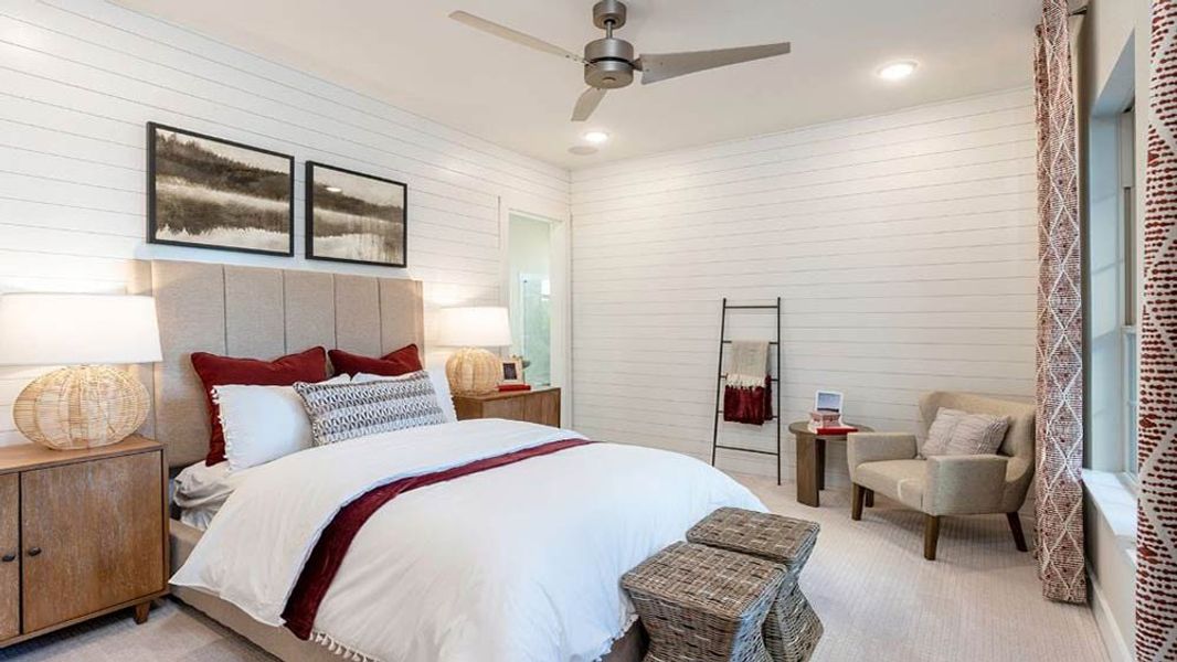 Representative furnished interior of a home built from the Bonita by Taylor Morrison in Avalon at Friendswood, Friendswood (Image 13).