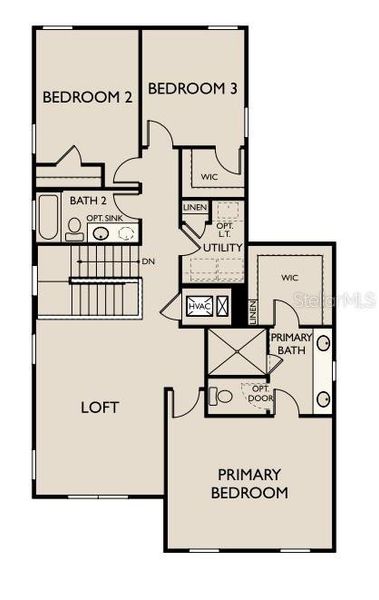 2D floor plan layout of this home in , Winter Garden, FL (Image 6). 2D floor plan layout of this home in , Winter Garden, FL (Image 6).