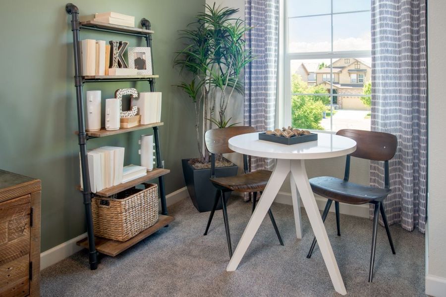 Representative furnished interior of a home built from the 2390 by KB Home in Turnberry, Commerce City (Image 11). Representative furnished interior of a home built from the 2390 by KB Home in Turnberry, Commerce City (Image 11).