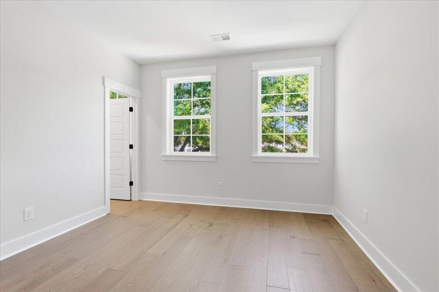 Spacious, unfurnished interior of a new home in Bayview Acres, Mount Pleasant (Image 32). Spacious, unfurnished interior of a new home in Bayview Acres, Mount Pleasant (Image 32).