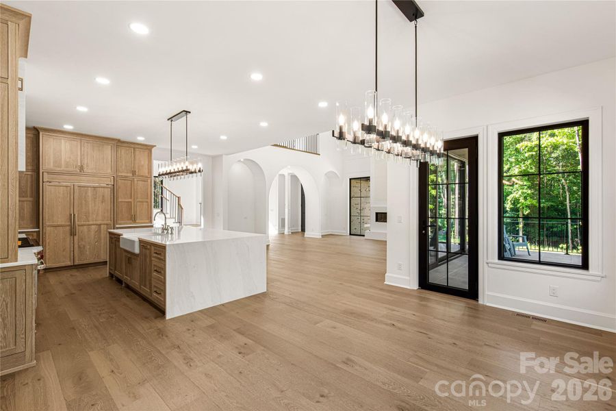 Furnished interior view inside a new home in , Indian Land (Image 15).