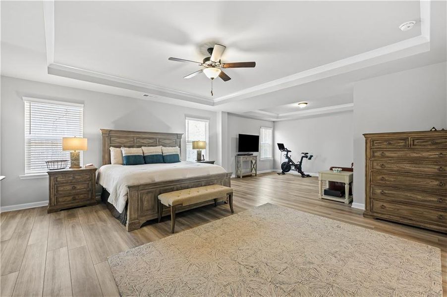 Furnished interior view inside a new home in , Atlanta (Image 42).