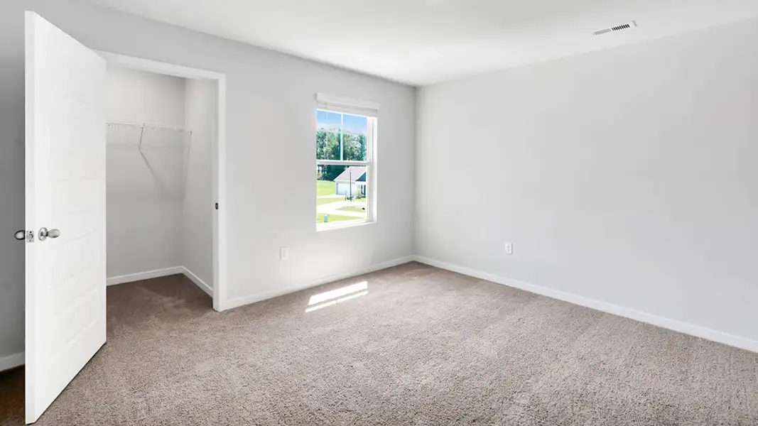 Representative unfurnished interior of a home built from the Manning by D.R. Horton in Caspian Ridge, Richlands (Image 19). Representative unfurnished interior of a home built from the Manning by D.R. Horton in Caspian Ridge, Richlands (Image 19).