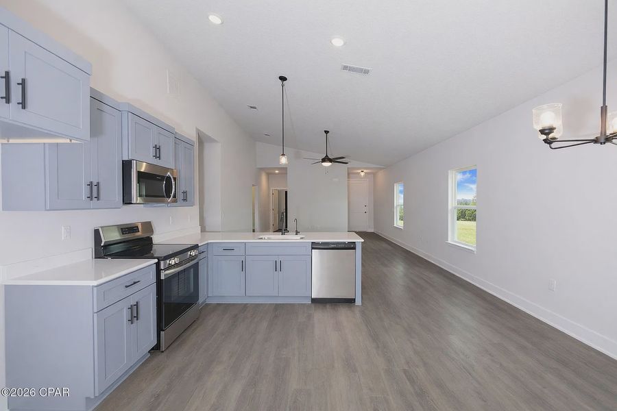 Furnished interior view inside a new home in Parkbrook, Panama City (Image 7).