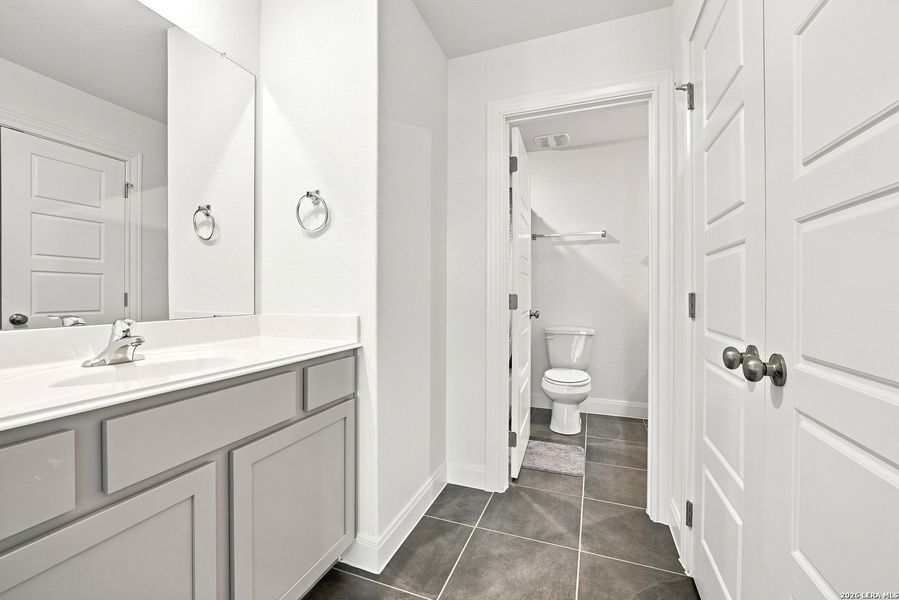 Furnished interior view inside a new home in Everly Estates, San Antonio (Image 30). Furnished interior view inside a new home in Everly Estates, San Antonio (Image 30).