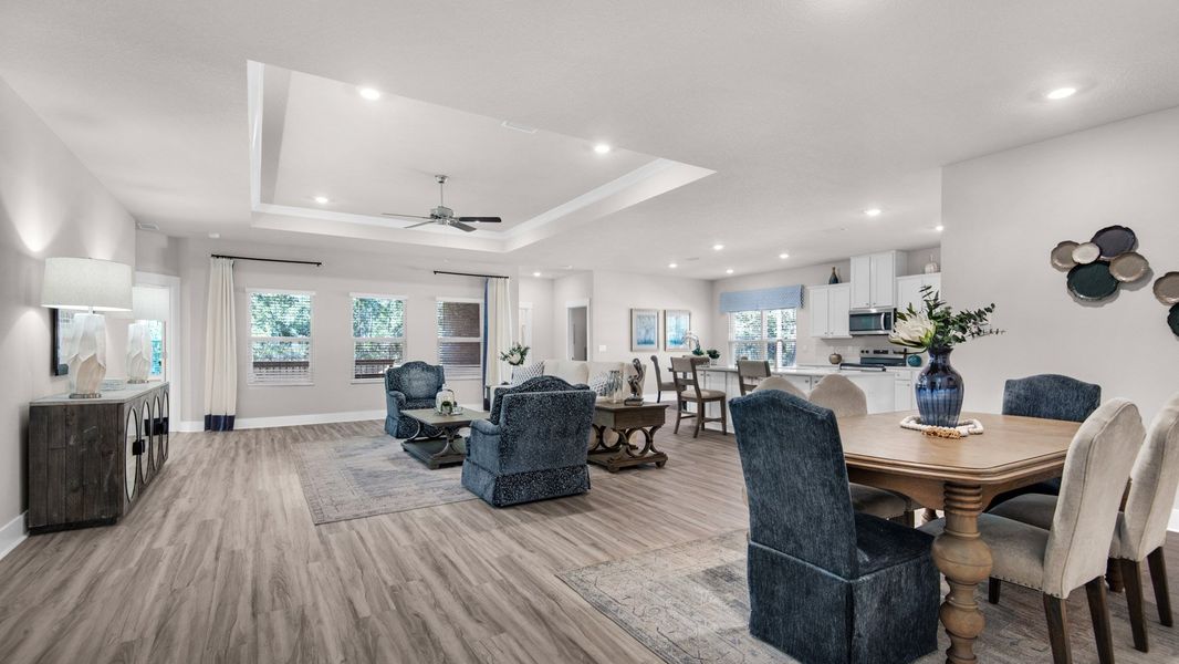 Furnished interior view inside a new home in Belhaven, Milton (Image 6).