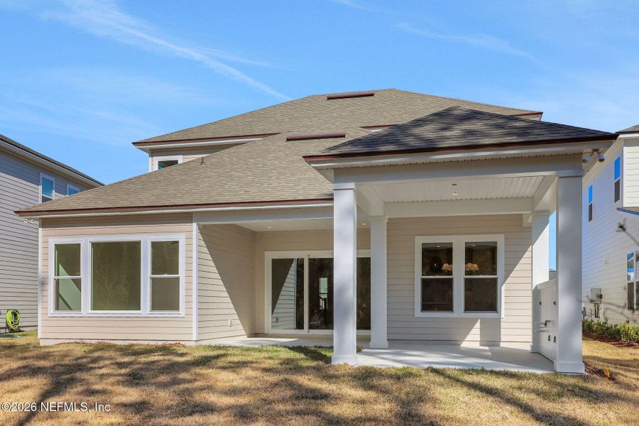 Exterior details and patio area of a home in , Ponte Vedra (Image 3). Exterior details and patio area of a home in , Ponte Vedra (Image 3).