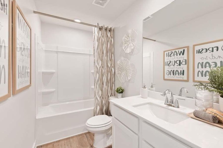 Furnished interior view inside a new home in , Lawrenceville (Image 5).