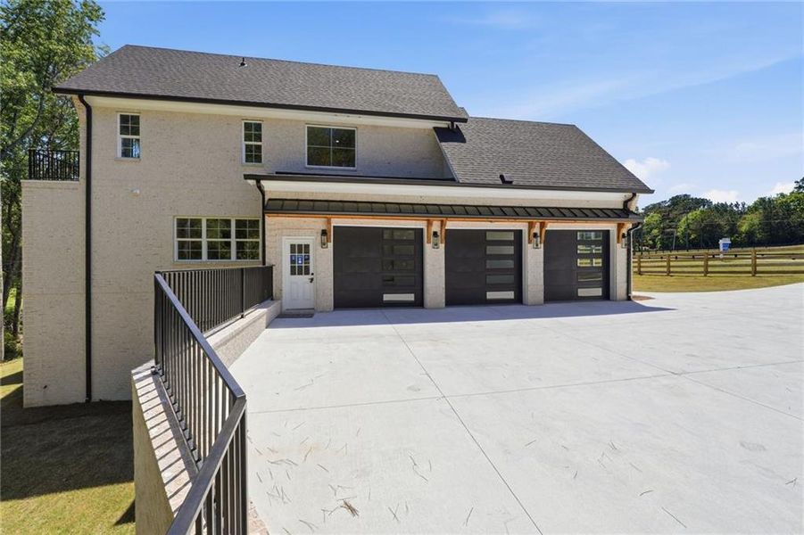 Exterior details and patio area of a home in , Bethlehem (Image 37).