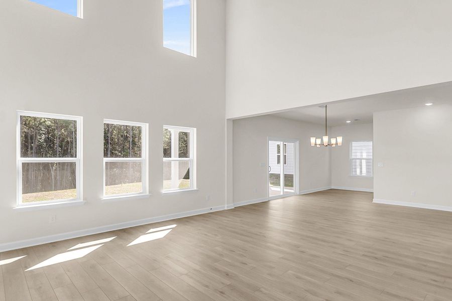 Spacious, unfurnished interior of a new home in , Ravenel (Image 23).