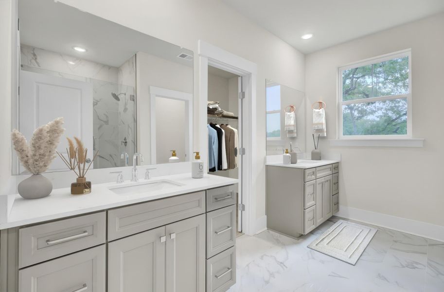 Furnished interior view inside a new home in , Johns Island (Image 13).